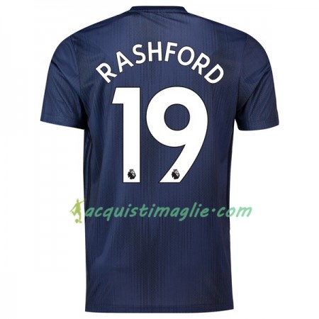 Divisa di Calcio Manchester United Rashford 19 Terza 2018/2019